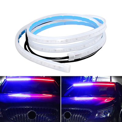 phares imperméables flexibles légers DRL de bande de fonctionnement de temps de jour de la voiture LED de 2pcs 12V