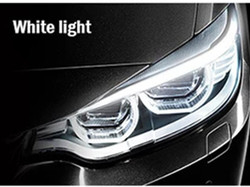 lumière 2pcs de guide d'écoulement de frein de bande à tube en ruban du phare LED de voiture de journée de 30cm 45cm 60cm
