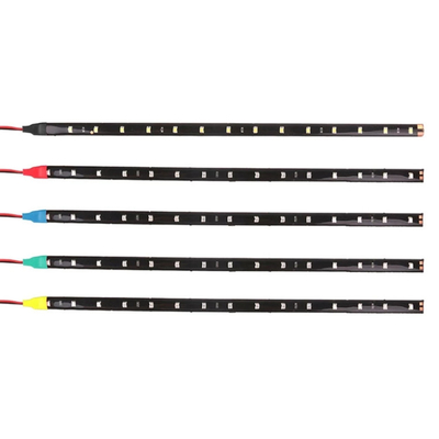 voyant d'alarme de secours de correction de la bande à tube en ruban du phare LED de voiture de 30cm 3528
