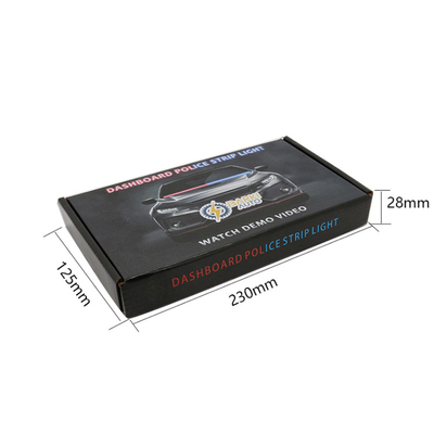 bande menée extérieure 120cm imperméable blanc de voyant d'alarme de la portière de voiture 12V