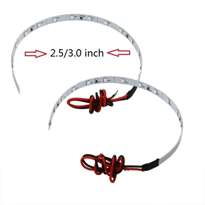 RVB 2,5 yeux ambiants de diable de l'anneau LED de phare de lumières de voiture de 3,0 pouces LED
