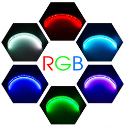 Kit ambiant d'anneaux de halo de démon du degré SMD d'Angel Eye Kits 360 de phare de contrôle d'APPLI de lumières de voiture d'IP 67 LED