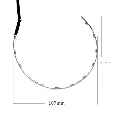 Le démon dénommant automatique de projecteur ambiant des lumières SMD de voiture du contrôle LED d'APPLI de DC12V 5000lm a mené le kit d'anneaux de halo