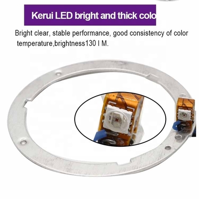 L'intérieur de voiture d'anneaux de halo de DRL RVB a mené les lumières ambiantes CCFL Angel Devil Eyes 80mm 95mm 105mm 110mm