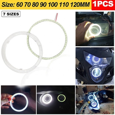 Les lumières ambiantes de voiture de la moto DRL LED embrument l'ÉPI 60mm de lampe 70mm 80mm 90mm 100mm 110mm
