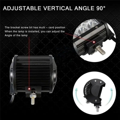 Lumières de conduite à LED en alliage d'aluminium 10-30V Barre lumineuse LED pour véhicule