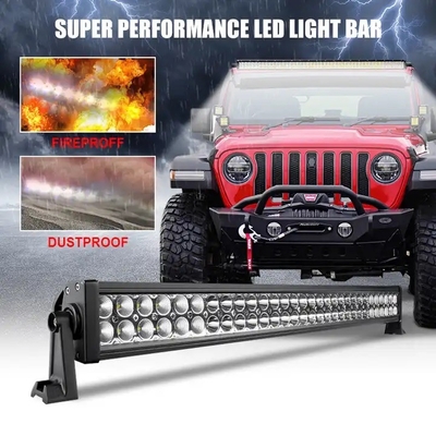 22 pouces à l'épreuve de la poussière LED Light Bar Pour le camion, 4wd Jeep SUV bateau LED Offroad Light Bar