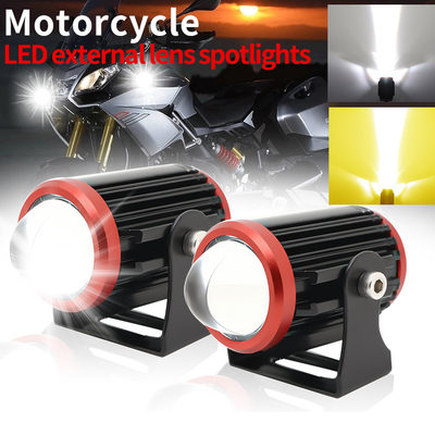 Lampes à haute lumière basse de moto à LED Kit ampoule Type ampoule de phare de conduite de moto