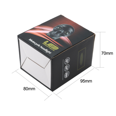 3 pouces 40w Les phares du crâne de la moto Lumière extérieure Mini LED