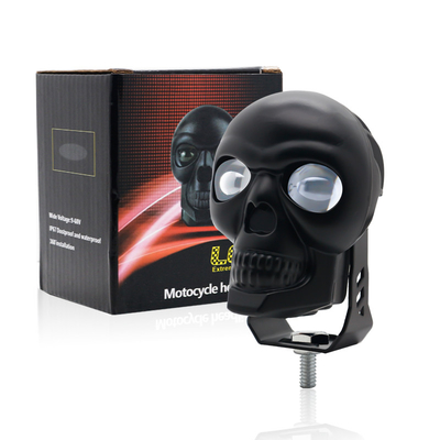 3 pouces 40w Les phares du crâne de la moto Lumière extérieure Mini LED