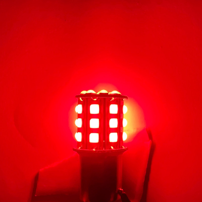 Longue durée des signaux de virage LED blancs pour les voitures 12V corps en alliage d'aluminium blanc jaune rouge 3030 33SMD