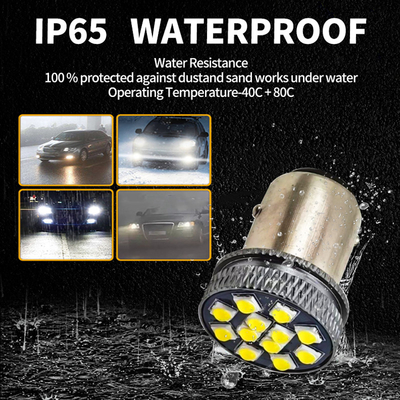 1156 Indicateurs de virage de frein LED Solution ultime pour la fonction de signal de virage ampoule LED 1156 W21/5W 1157 BAY15D P21/5W LED