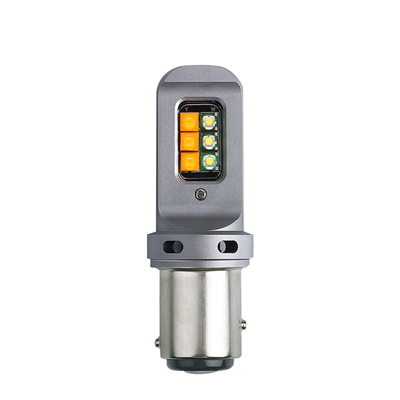 Lumières à LED de freinage et de virage de 5 W à longue durée de vie avec 1156 ampoules LED universelles 12 smd 1156 P21W BA15S PY21W 3157 7443 Canbus