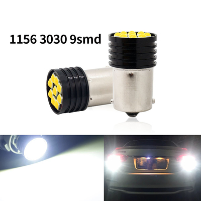 1157 BAY15D LED P21/5W 1156 BA15S P21W ampoules à LED 9 SMD 3030 R5W R10W lampe de frein de voiture à rétroéclairage