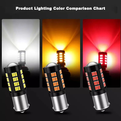 1157 1156 4014 66 SMD LED lumière de freinage Les voitures en marche arrière intérieur ampoules LED Auto Canbus