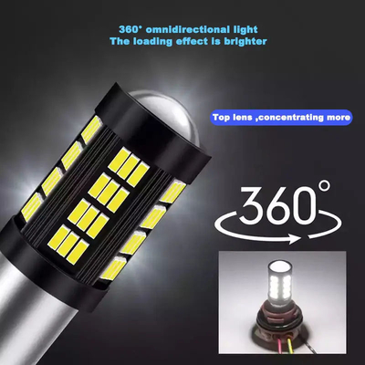 1157 1156 4014 66 SMD LED lumière de freinage Les voitures en marche arrière intérieur ampoules LED Auto Canbus