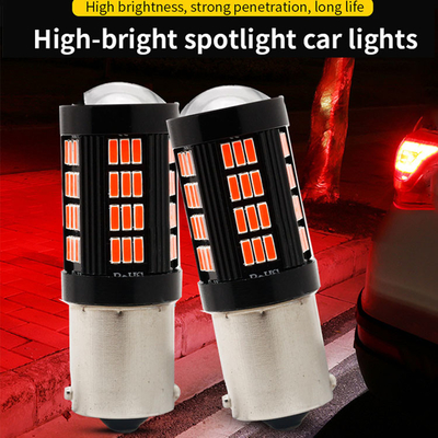 1157 1156 4014 66 SMD LED lumière de freinage Les voitures en marche arrière intérieur ampoules LED Auto Canbus