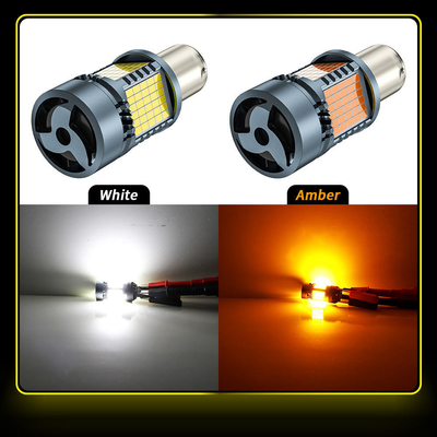 Lampes à LED avec Canbus 2016 120SMD T20 1156 1157 3156 3157 Lampes de freinage à LED avec lampe de ventilateur automatique