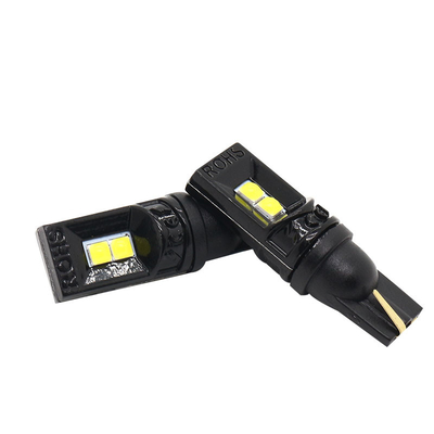 360 degrés LED ampoules T10 194 168 147 W5W 3030 voiture LED ampoules intérieures sans erreur Plaque d'immatriculation