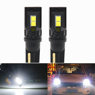 360 degrés LED ampoules T10 194 168 147 W5W 3030 voiture LED ampoules intérieures sans erreur Plaque d'immatriculation