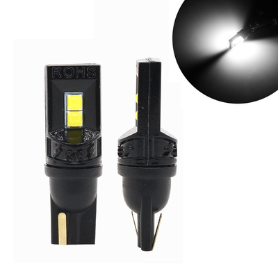 360 degrés LED ampoules T10 194 168 147 W5W 3030 voiture LED ampoules intérieures sans erreur Plaque d'immatriculation