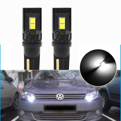360 degrés LED ampoules T10 194 168 147 W5W 3030 voiture LED ampoules intérieures sans erreur Plaque d'immatriculation