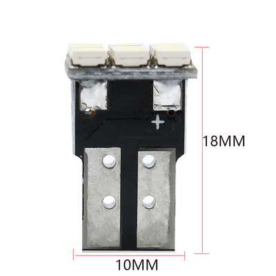 Puissance 9W ampoules LED étanches IP67 360 degrés Lumière automobile 12v T10 12SMD 1206 3020 Plaque d'immatriculation