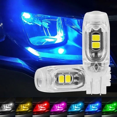 360 degrés LED ampoule automobile plaque d'immatriculation Lumière T10 2835 3030 5smd LED Highlight 5W5 Non polaire Petite lampe de largeur