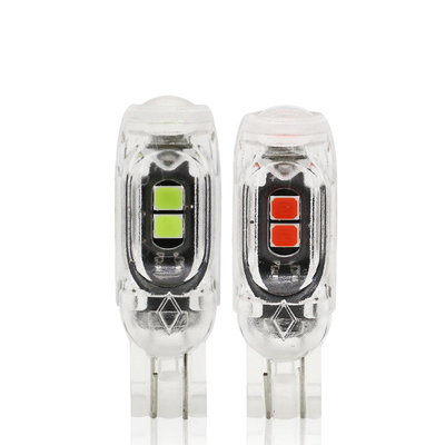 360 degrés LED ampoule automobile plaque d'immatriculation Lumière T10 2835 3030 5smd LED Highlight 5W5 Non polaire Petite lampe de largeur