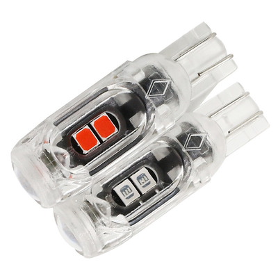 360 degrés LED ampoule automobile plaque d'immatriculation Lumière T10 2835 3030 5smd LED Highlight 5W5 Non polaire Petite lampe de largeur