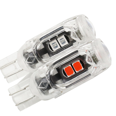 360 degrés LED ampoule automobile plaque d'immatriculation Lumière T10 2835 3030 5smd LED Highlight 5W5 Non polaire Petite lampe de largeur