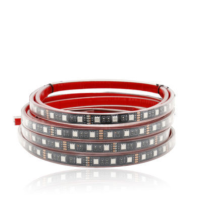 Lumières intérieures LED automobiles à télécommande multicolore ABS flexible 12V
