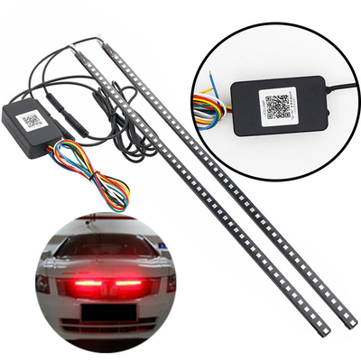 Lumières LED à l'intérieur des voitures ABS universelles étanches à l'eau 56 cm Car Flash Strobe Light Knight Rider Scanner Light