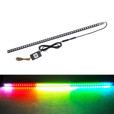 Lumières LED à l'intérieur des voitures ABS universelles étanches à l'eau 56 cm Car Flash Strobe Light Knight Rider Scanner Light