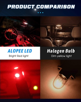 194 ampoules des véhicules à moteur de LED 6500K coincent T10 SMD 5050 ébrèche