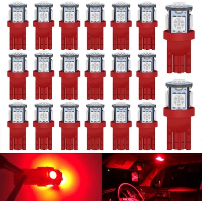 194 ampoules des véhicules à moteur de LED 6500K coincent T10 SMD 5050 ébrèche