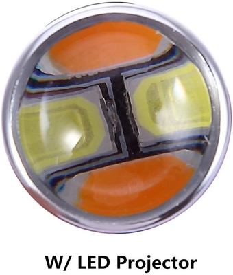 3157 3057 3357 4157 signaux lumineux de clignotant de frein de LED Amber Switchback 22 SMD avec le projecteur
