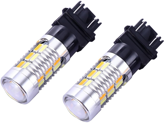 3157 3057 3357 4157 signaux lumineux de clignotant de frein de LED Amber Switchback 22 SMD avec le projecteur