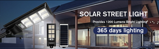 Réverbère solaire de 120 watts pour la résistance blanche IP65 d'inondation de la lumière du jour 5000K extérieure imperméable